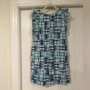 Vineyard Vines Blue Plaid Dress
